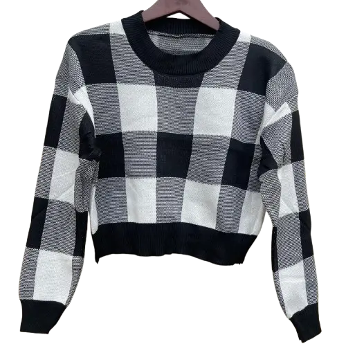 BAJU ATASAN WANITA RAJUT KOTAK KOREAN STYLE CROP RECOMENDED BLOUSE 1