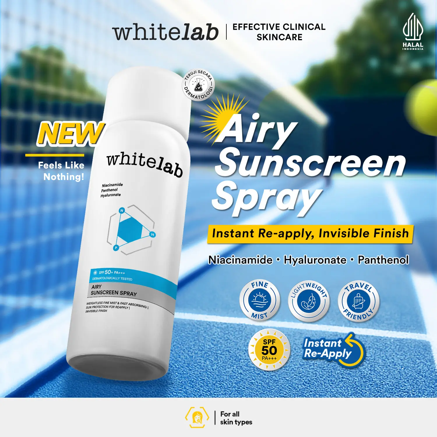 Airy Sunscreen Spray SPF 50 PA+++ 