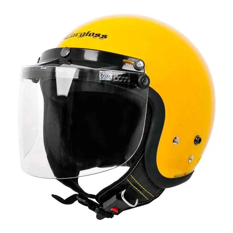 HELM BOGO CARGLOS IDENTIK KACA DATAR CLEAR/SMOKE Motorcycle 0
