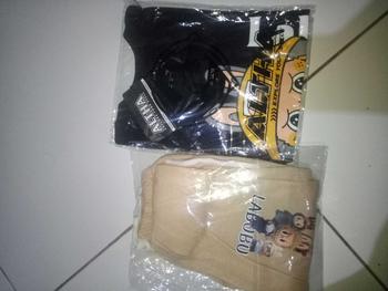 Product Review of LABUBU SETELAN KAOS JOGER ANAK LAKI-LAKI & PEREMPUAN 1-10 TAHUN ALTHA (COD) from d**1 1