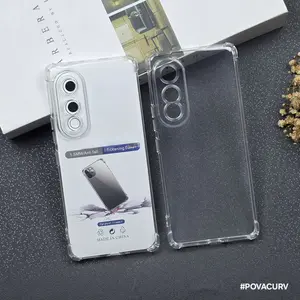 crack pc case tec pova curve pova 5 neo 3 pova 5 pro pova 4 pro spark 10 nfc 10c 10 pro anticrack air bag soft case clear case
