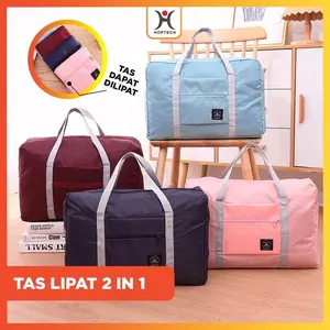 TAS LIPAT 2 in 1 ada bagian untuk di pasang di KOPER | TAS MULTIFUNGSI BESAR TAHAN AIR waterproof tas belanja