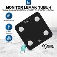 Gambar Joil Timbangan Badan Digital Electronic Body Fat Scale 4 Sensor Presisi Data Akses via Aplikasi Smartphone - J9 - Putih dari Joil Kota Tangerang Selatan 1 Tokopedia