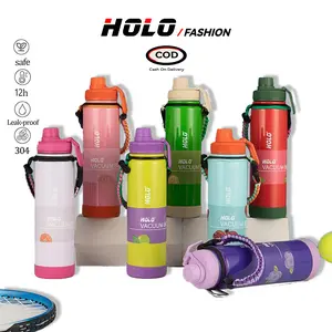 HOLO Tumbler Termos Botol Stainless Steel 304 1000ml Vacuum Tempat Tahan Panas Dingin Portable Seri Buah