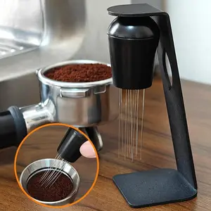 One Two Cups Jarum Kopi Espresso 12 Needle Tool Magnetic Base 0.25mm - HM12 - Black