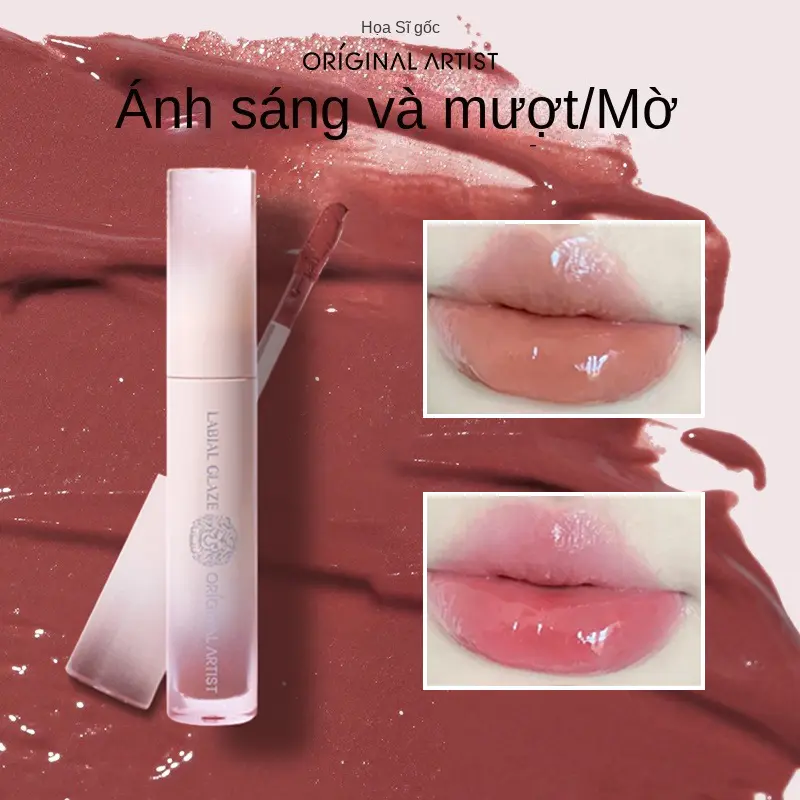 Son Bóng Nhung, Kết Cấu Nước Đến Sương, Dưỡng Ẩm Nhẹ, Đất Sét Môi, Nữ Tính Và Nâng Cao Trang Điểm Mỹ Phẩm Cosmetic Son Môi Women
