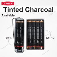 Gambar Derwent Charcoal 6 Tin - Derwent Charcoal 6 Tin dari Graha Lukis Kota Bandung 2 Tokopedia