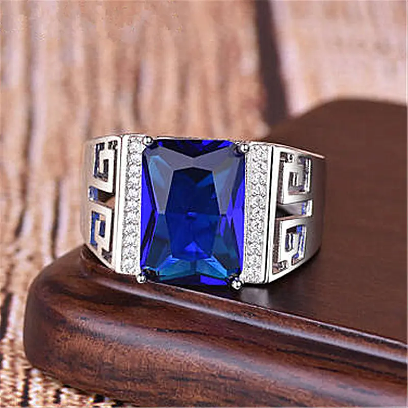 Vico Ring Bisa COD & Bisa Gratis Ongkir Cincin pria eksklusif nyaman dipakai anti luntur desain mewah eksklusif bonus kotak 3