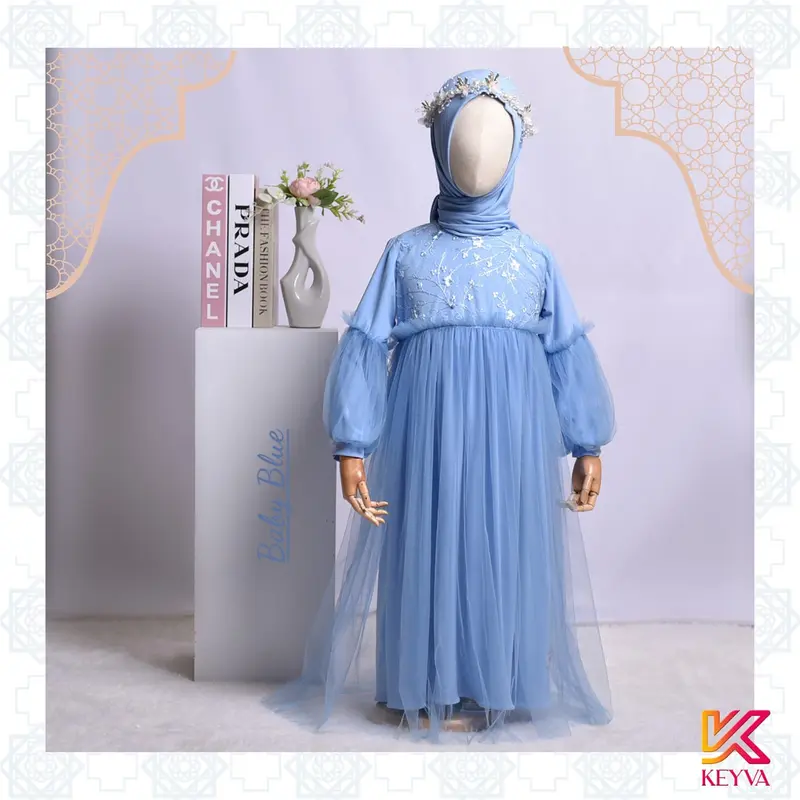 Queena Gamis Balita Set Keyva 4