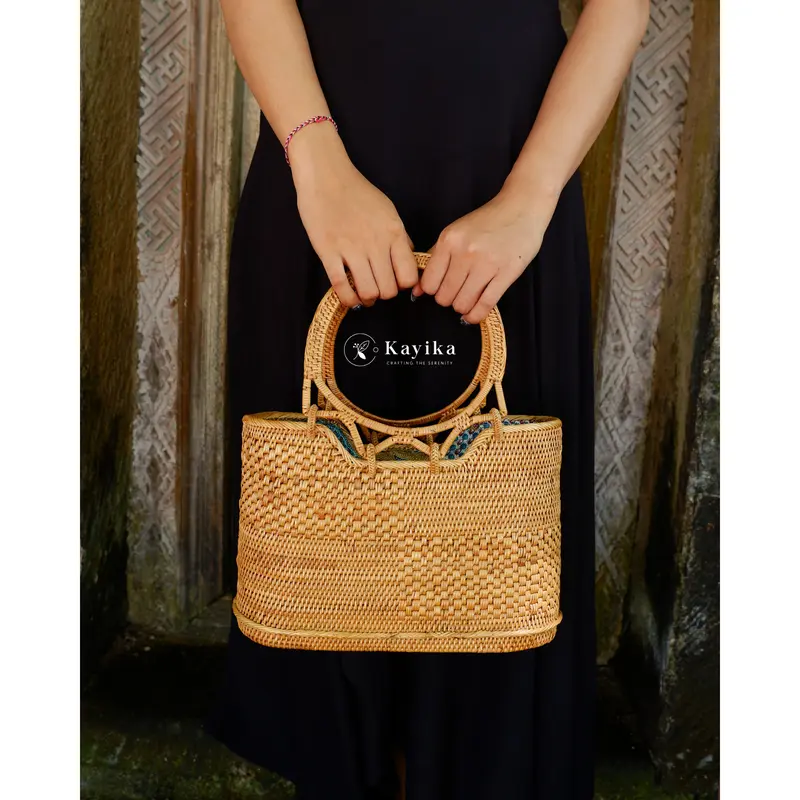 Tas Rotan Bali, Rotan Monang - Maning, 100% Handmade Khas Bali, Anyaman Khas Bali 3