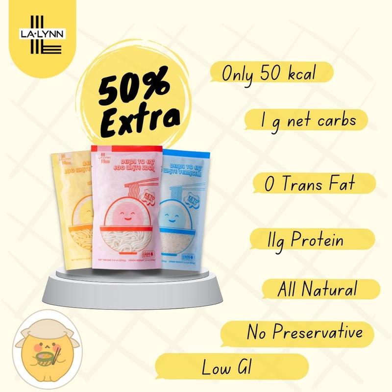 La-Lynn Keto Protein Noodles X 24 Packs 1