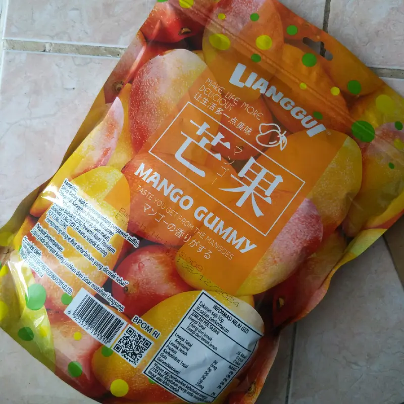LIANGGUI MANGO GUMMY TASTE YOU GET FROM THE MANGOS 3