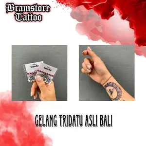 Gelang Tridatu Asli Bali free stiker tato random