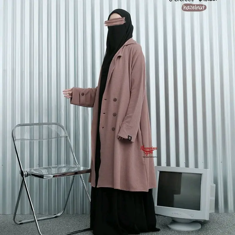 Jacket dan blazer Voola By Khumaira syar'i| Jaket trendy kekinian 6