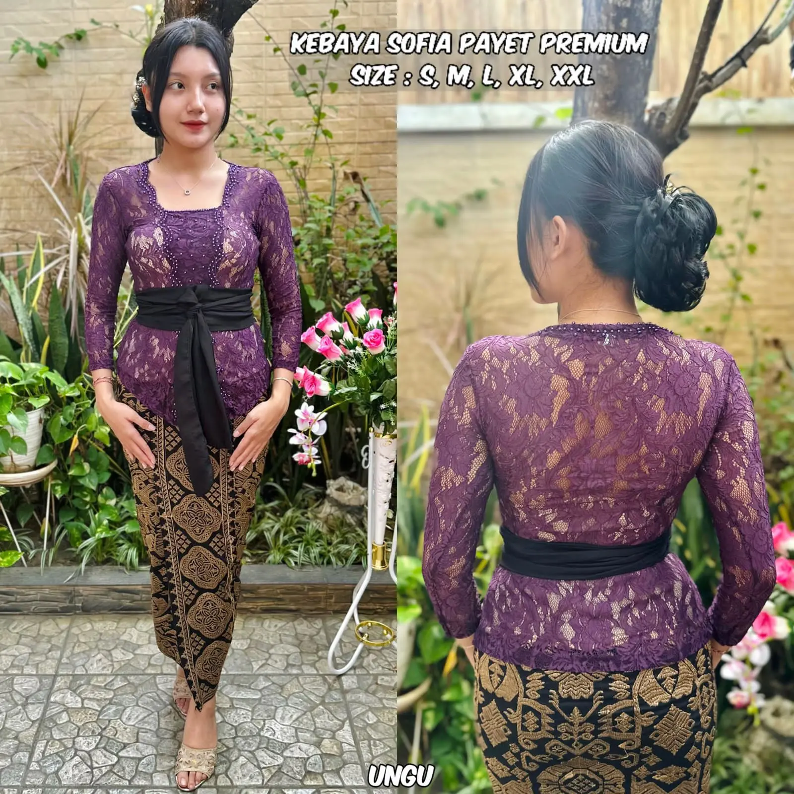 Kebaya Jd Sofia Payet Premium