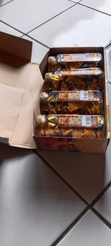 Product Review of Dking coklat almond isi 4 toples ( COD )  kacang almond utuh lapis coklat from y**1 3