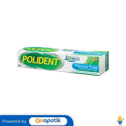 Gambar POLIDENT DENTURE ADHESIVE CREAM FLAVOUR FREE 60 GRAM TUBE dari Apotek Merapi Mandiri by GoApotik Kota Medan Tokopedia