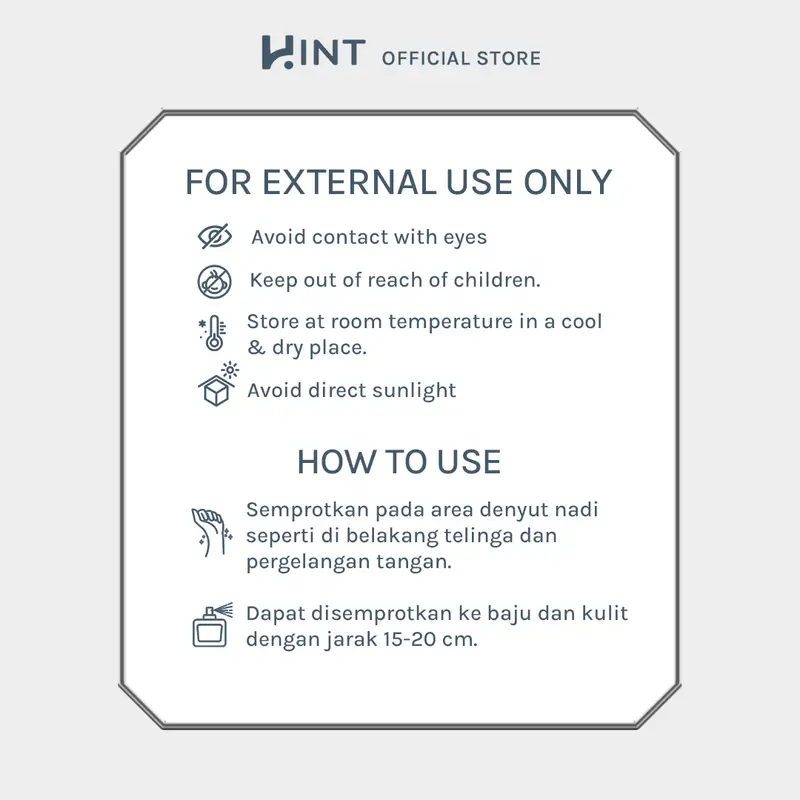 HINT Fragrance - Fabric Series Velvet 50ML Eau de Perfume - Unisex - Sweet Spicy Scent -   Wangi Aroma yang Hangat dan Mewah Elegant yang Menenangkan 2