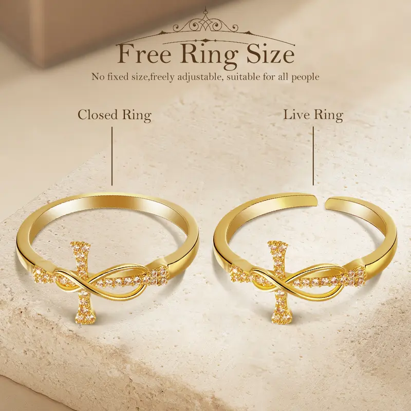 【003Harga telah dibanting, segera di CO】Chard Wake Cincin Wanita Original Korea Elegant Titanium Moonstone Style Perhiasan Cincin Cewek Rings  CWR030 6