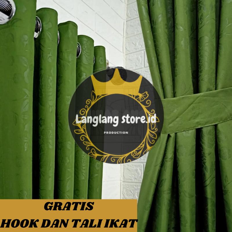 GORDEN PINTU MINIMALIS EMBOSS - HORDENG PINTU - HORDENG JENDELA - TIRAI Bunga 5