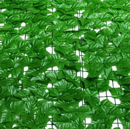 PAGAR DAUN RAMBAT DINDING 1M X 3M DAUN SEMANGKA HIJAU Cafe Simulasi Tanaman Pagar Rotan Daun Semangka Hiasan Halaman Rumah 7