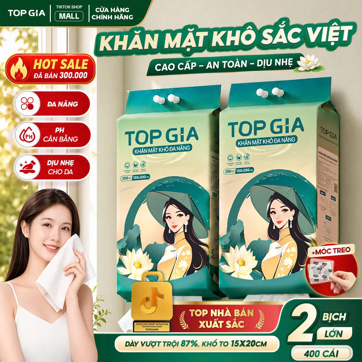 [DEAL 39K - TOP BÁN CHẠY] Khăn Mặt Khô Dùng 1 Lần Bịch Lớn 200 Tờ Lau Khô, Lau Ướt, Vệ Sinh Tiện Dụng, An Toàn Mềm Mịn, Khăn Khô Đa Năng Rút Đáy Sắc Việt Treo Tường Sợi Tơ Thiên Nhiên Cotton Hạt Massage Không Xơ Rách Giảm Đỏ Khô Cho Da Nhạy Cảm KMK