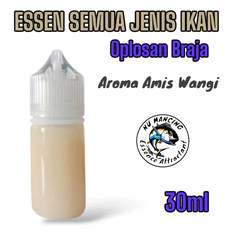 Essen Premium OPLOSAN BRAJA 30ml recoment Semua jenis Ikan Harian/Galatama Umpan Mancing