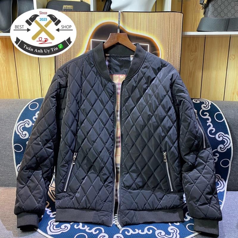 St1- ÁO KHOÁC TRÁM KẺ SỌC áo khoác bomber nam nữ trần bông 3 lớp loại chuẩn lót gió lụa khoá tay tem mác đủ fom chuẩn độ hoàn thiện cao.