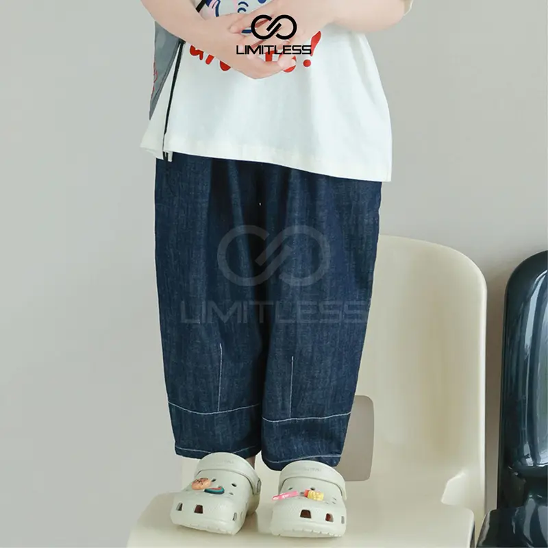 Zerolimit - Sandal Slop Karet Anak Laki Laki Baim Jibbitz Karakter Lucu Ringan Sendal Slip On Anak Cewek Empuk Nyaman Terbaru 2025 Fashion Anak 5