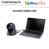Gambar Omni Barcode Scanner OM200 BLUEPRINT 2D Auto Scan, QR code & Barcode - Hitam dari Blueprint Indonesia Kota Administrasi Jakarta Utara 2 Tokopedia