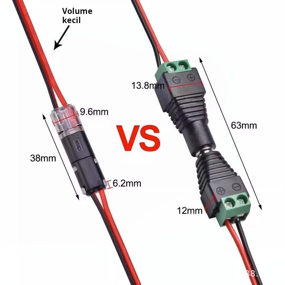 Konektor Lampu Serbaguna dengan Kabel Penghubung & Penyeka Tegangan Tinggi Desain Fleksibel untuk Kinerja Optimal dan Keamanan Maksimal