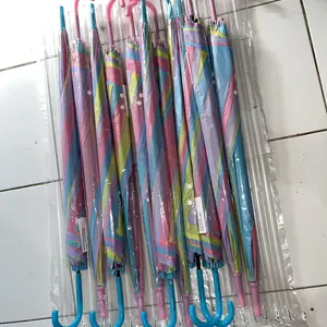 Daily Joy - Payung Premium Korea Polos Warna-Warni - Ringan, Desain Stylish, Mudah Dibawa