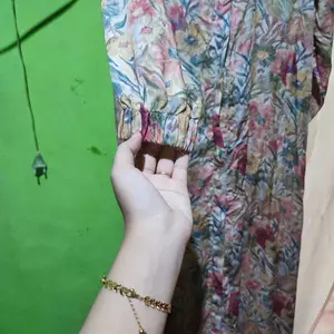 MAYZA DRESS RAYON TANGAN KERUT