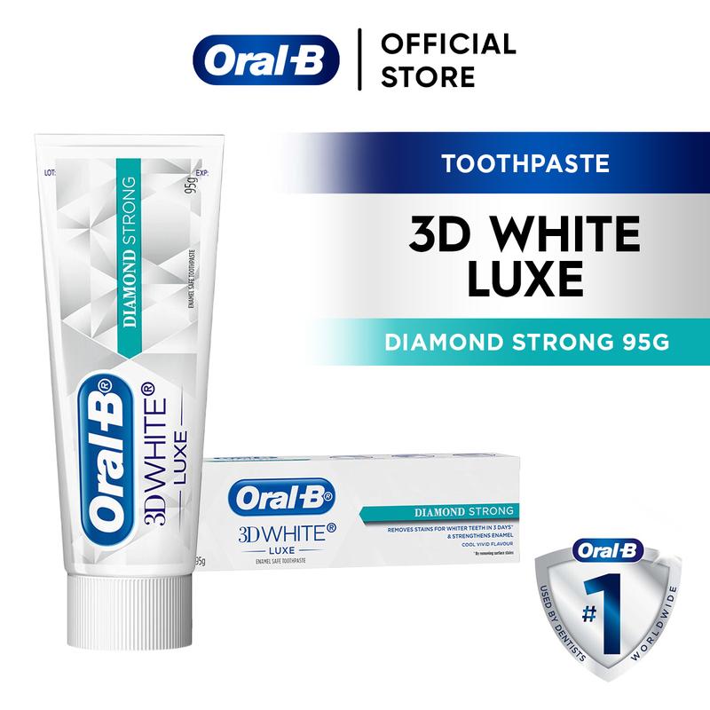 Oral-B 3D White Luxe Diamond Strong Toothpaste 95g - TikTok Shop ...