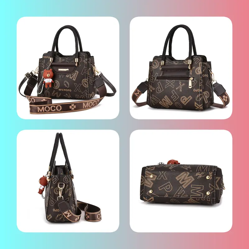 Mocofashion tas selempang Huruf H-5-1 Wanita Cewek 4
