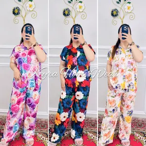 Keyra One Set Rayon Setelan Panjang Busui Friendly Piyama Baju Tidur Celana Panjang Korean Pajamas Nyaman