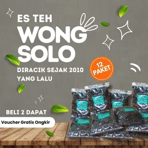 Teh Racik Wong Solo 12 pcs ( Lebih Hemat Dan Awet )