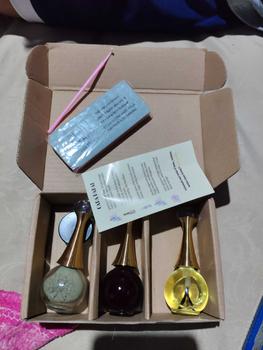 Product Review of ( BARU ) RAMADAN SERU Rahma Henna Maroon Sultan Dark Kemasan 15ml SPECIAL RAMADAN 2025 Pewarna Nail Kuku from Q**a 1