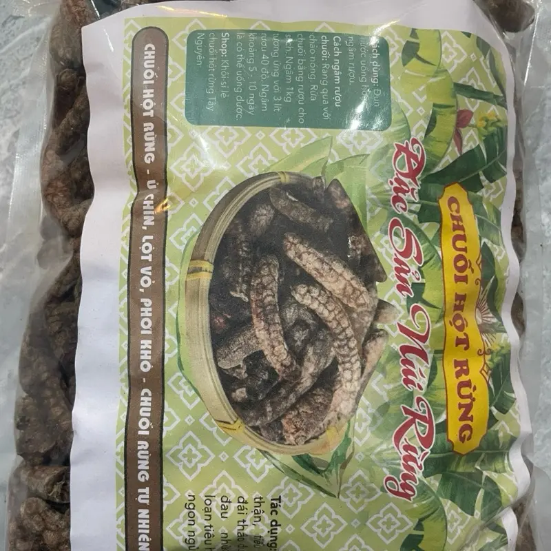Combo 1kg chuối hột Tây Nguyên phơi khô mời các bác ạ