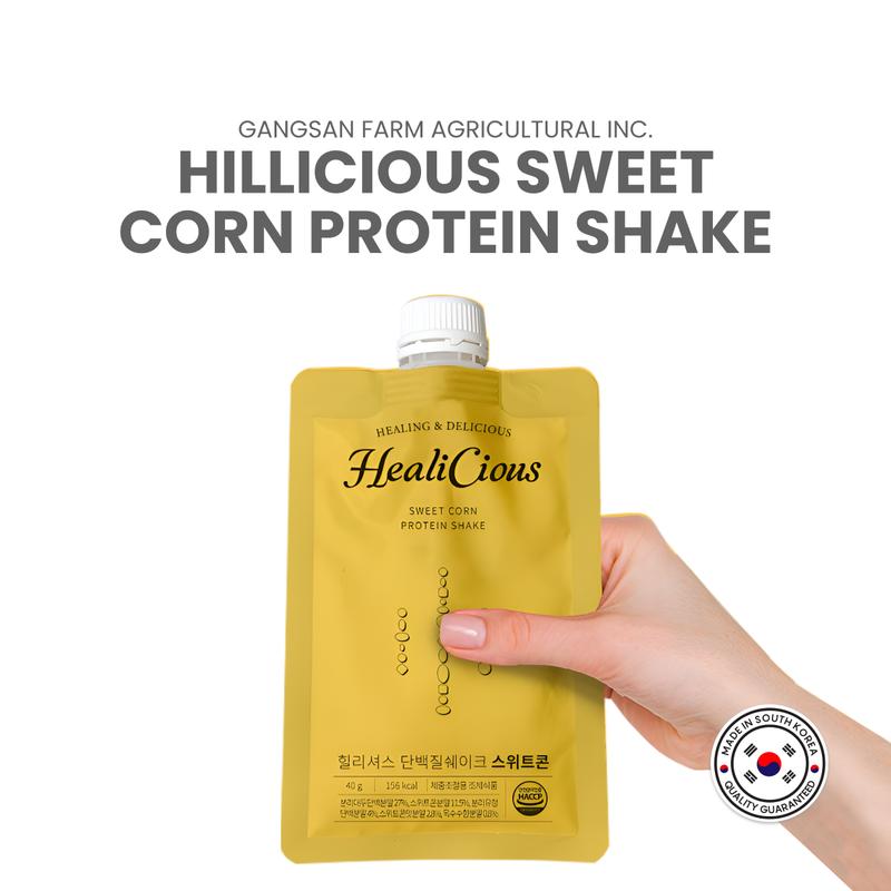 HEALICIOUS Sweet Corn Protein Shake 40g 7packs - TikTok Shop Singapore