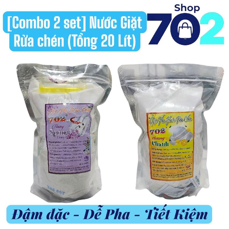 Combo 2 01 Set Rửa Chén 10 lít Và 01 Set Nước Giặt Tự Pha 10 Lít Tổng 20 lit . Tiết Kiệm Chi Phí Làm Sạch