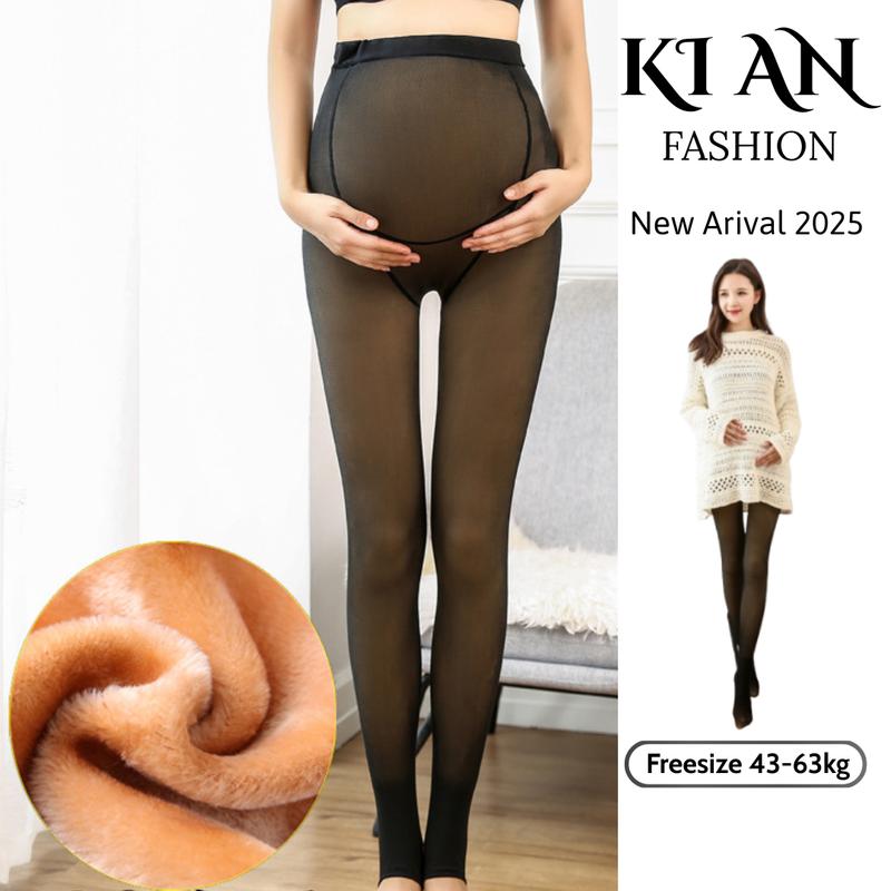  Quần Tất bầu 3D 6S Ki An Quần bầu tất cao cấp chất siêu đẹp️ dầy dặn mềm mịn freesize 40~75kg Váy Bầu Đầm Bầu Voi quần  tất  3d  cho  bầu 