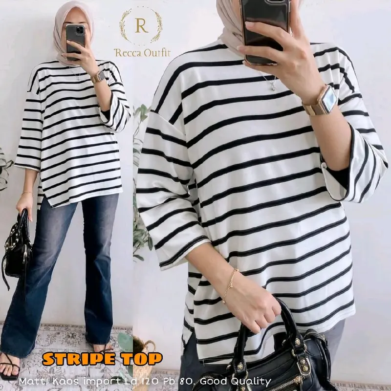 Blouse jumbo lengan panjang wanita cantik  Santai Juliera big size by eldinar 4