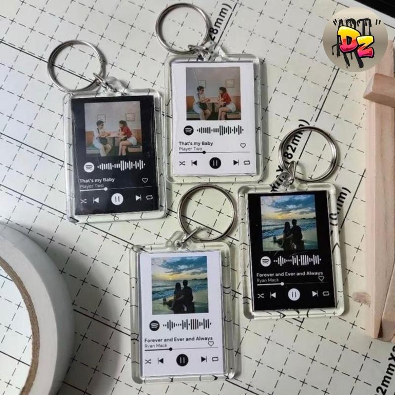 Spotify Keychain Custom Picture With Music Code with NFC - TikTok Shop ...