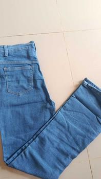 Product Review of HW Celana Cutbray strecth Jeans wanita - Celana Cutbray strecth Jumbo kekinian -Highwaist Cutbray stretch Denim Panjang from S**N 1