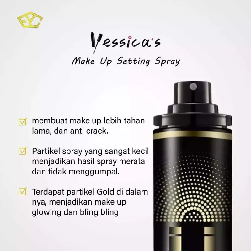 Bundling 2pcs Setting Spray Make Up Yessica 100ml 3