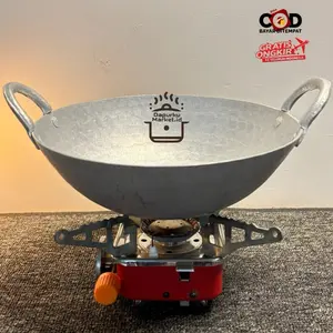Wajan cekung mini lebar 17cm dan 20cm
