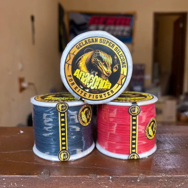 (Isi 1)  GELASAN BOGEL MOLOR ANACOND4 size 0,22. Tekstur sasap padi kasar (untuk ulur dan tarik)