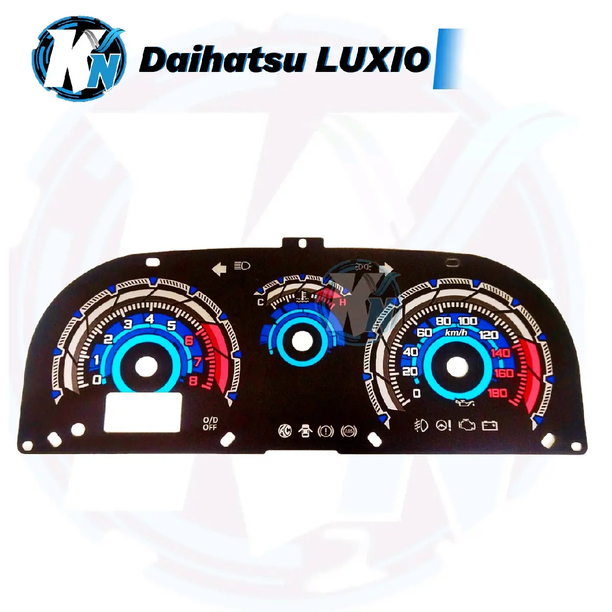 Speedometer Daihatsu LUXIO panel speedometer variasi