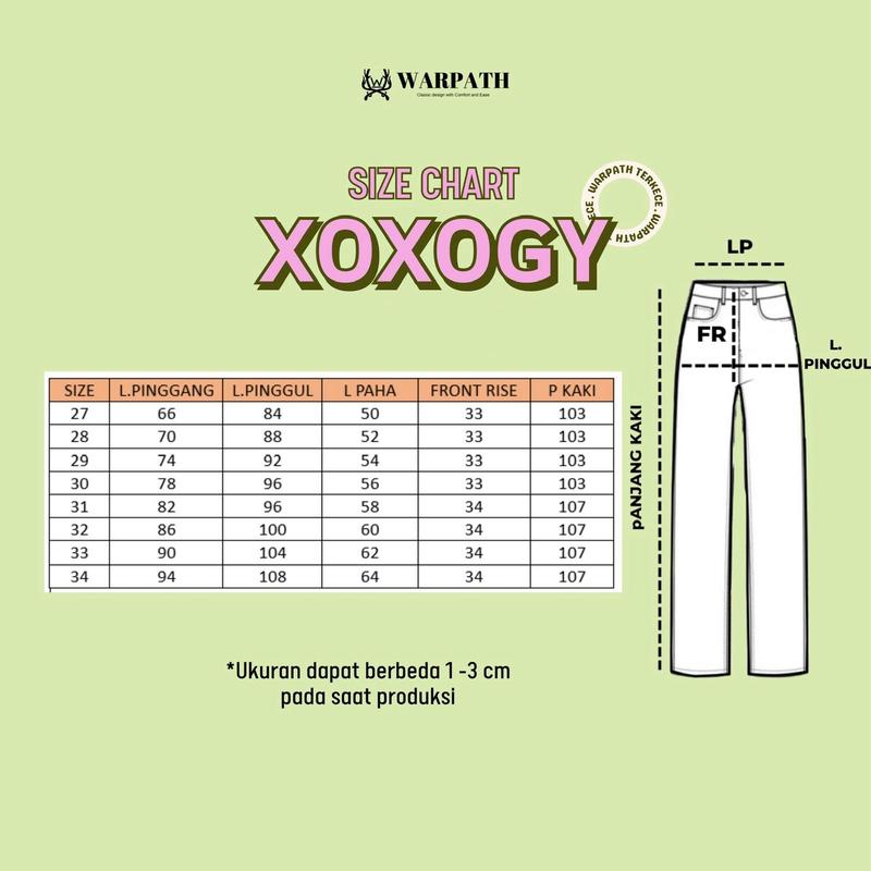 Product Introduction of WARPATH - Highwaist Baggy Kulot Jeans Double Kancing Celana Wanita Nyaman Non Stretch Panjang 0